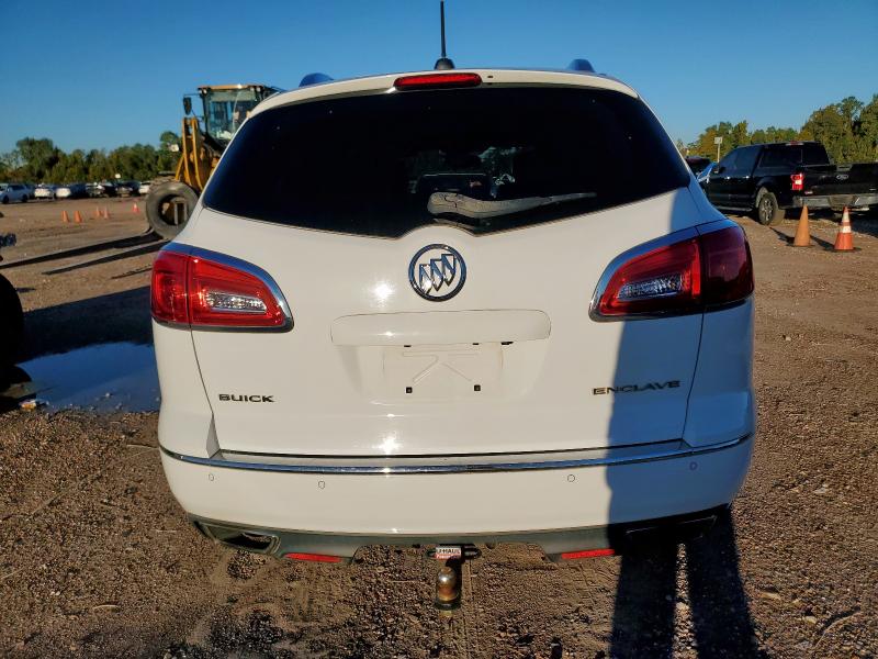 5GAKRBKD2GJ126747 - 2016 BUICK ENCLAVE WHITE photo 6