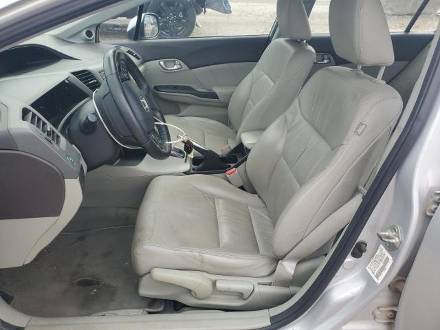 2HGFB2F95CH513011 - 2012 HONDA CIVIC EXL SILVER photo 7