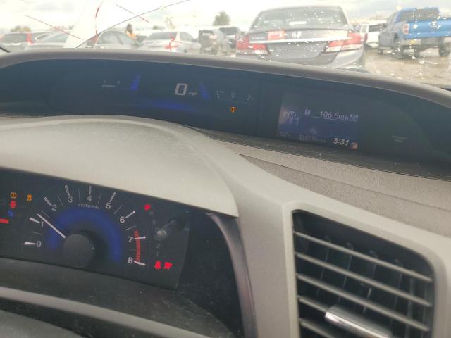 2HGFB2F95CH513011 - 2012 HONDA CIVIC EXL SILVER photo 9