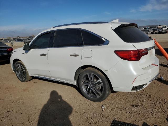 5J8YD7H76LL000817 - 2020 ACURA MDX SPORT HYBRID ADVANCE WHITE photo 2
