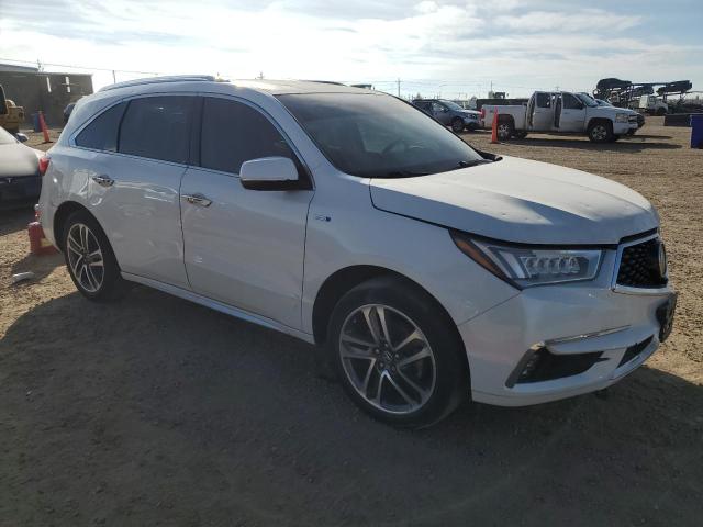 5J8YD7H76LL000817 - 2020 ACURA MDX SPORT HYBRID ADVANCE WHITE photo 4