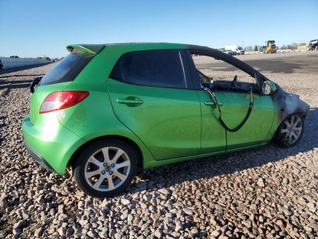 JM1DE1LY8D0161065 - 2013 MAZDA MAZDA2 GREEN photo 3