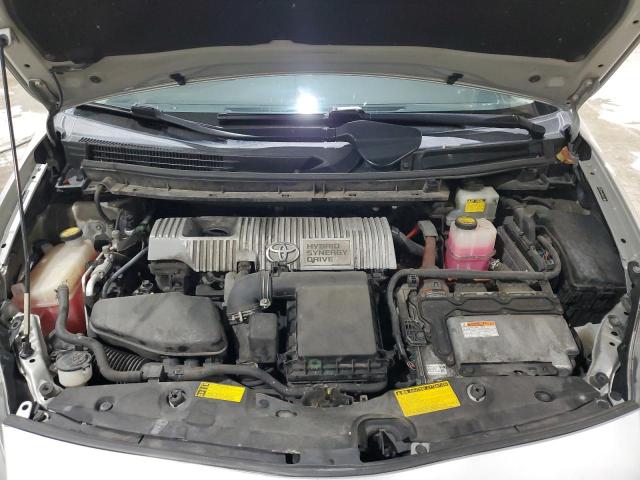 JTDKN3DU5A0070703 - 2010 TOYOTA PRIUS SILVER photo 11