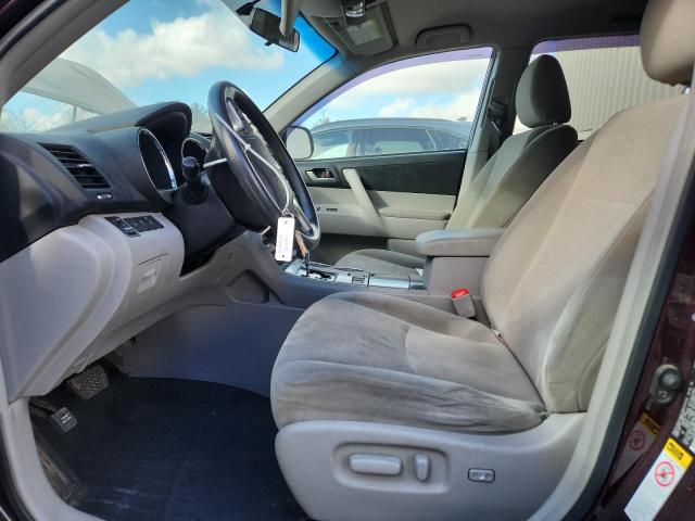 5TDBK3EH6DS272901 - 2013 TOYOTA HIGHLANDER BASE Bordo fotoğraf 7