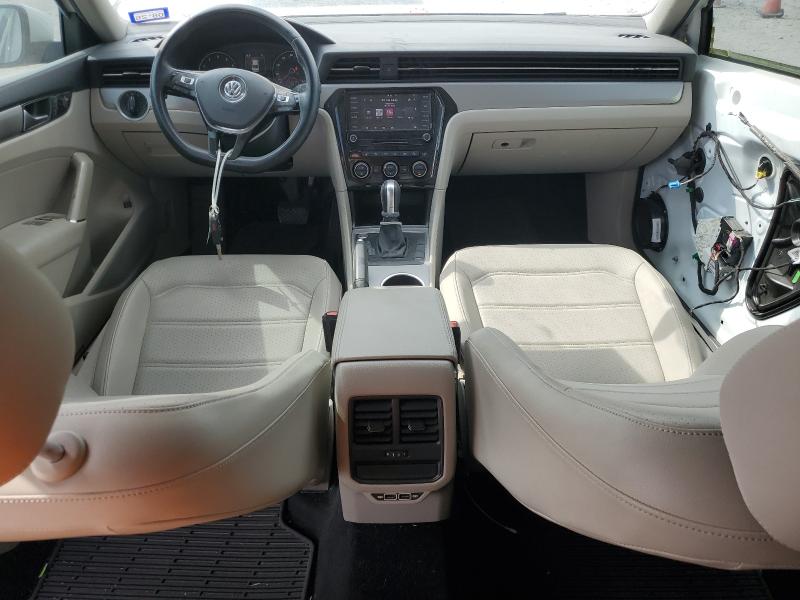 1VWSA7A38LC001856 - 2020 VOLKSWAGEN PASSAT SE WHITE photo 8