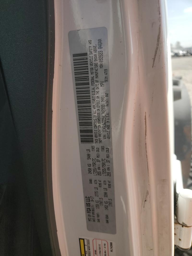 1C4BJWDG5HL742999 - 2017 JEEP WRANGLER U SPORT WHITE photo 13