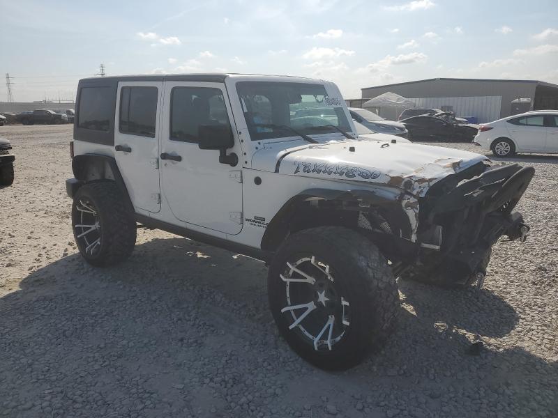1C4BJWDG5HL742999 - 2017 JEEP WRANGLER U SPORT WHITE photo 4