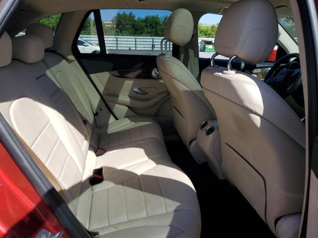 WDC0G4KB7HV009756 - 2017 MERCEDES-BENZ GLC 300 4MATIC RED photo 10