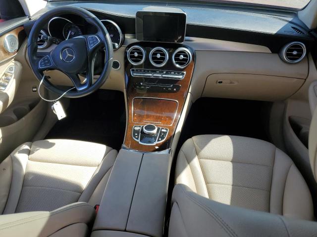 WDC0G4KB7HV009756 - 2017 MERCEDES-BENZ GLC 300 4MATIC RED photo 8