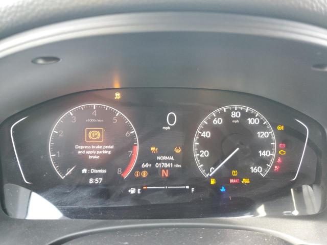 2HGFE2F5XSH509121 - 2025 HONDA CIVIC SPORT GRAY photo 9