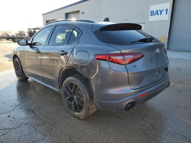 ZASPAKBN7L7C88764 - 2020 ALFA ROMEO STELVIO TI Grau Foto 2