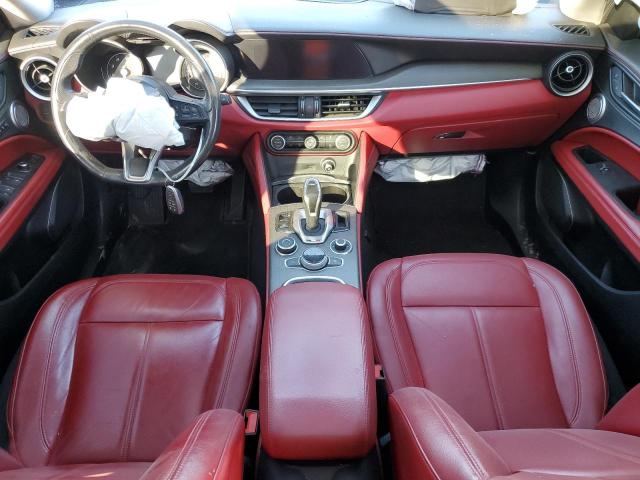 ZASPAKBN7L7C88764 - 2020 ALFA ROMEO STELVIO TI Grau Foto 8