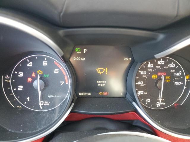 ZASPAKBN7L7C88764 - 2020 ALFA ROMEO STELVIO TI Grau Foto 9