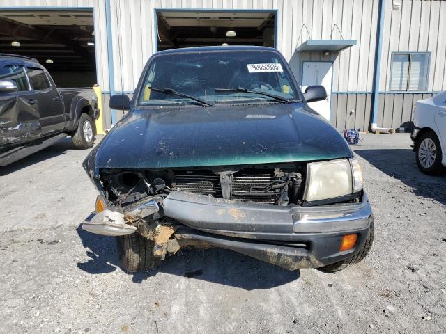 4TAWN72N5YZ595475 - 2000 TOYOTA TACOMA XTRACAB GREEN photo 5