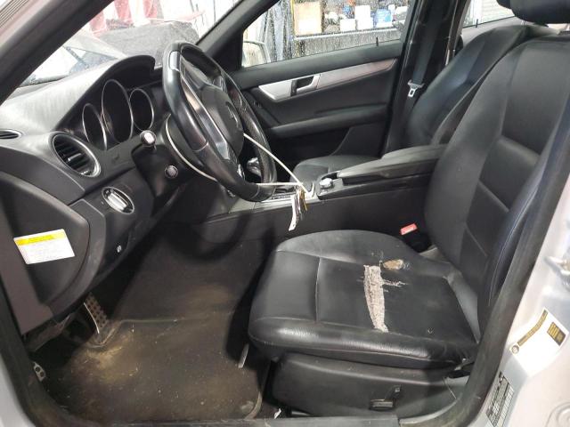 WDDGF8AB0DR280571 - 2013 MERCEDES-BENZ C 300 4MATIC SILVER photo 7