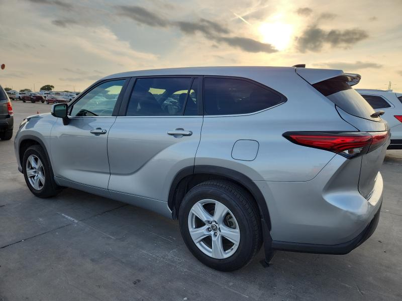 5TDKDRBH3PS031898 - 2023 TOYOTA HIGHLANDER L 银色 照片 2