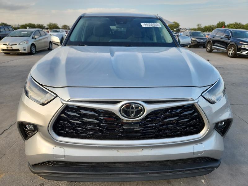 5TDKDRBH3PS031898 - 2023 TOYOTA HIGHLANDER L 银色 照片 5