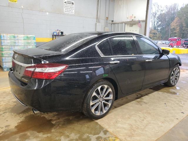 1HGCR2F59DA185023 - 2013 HONDA ACCORD SPORT შავი ფოტო 3