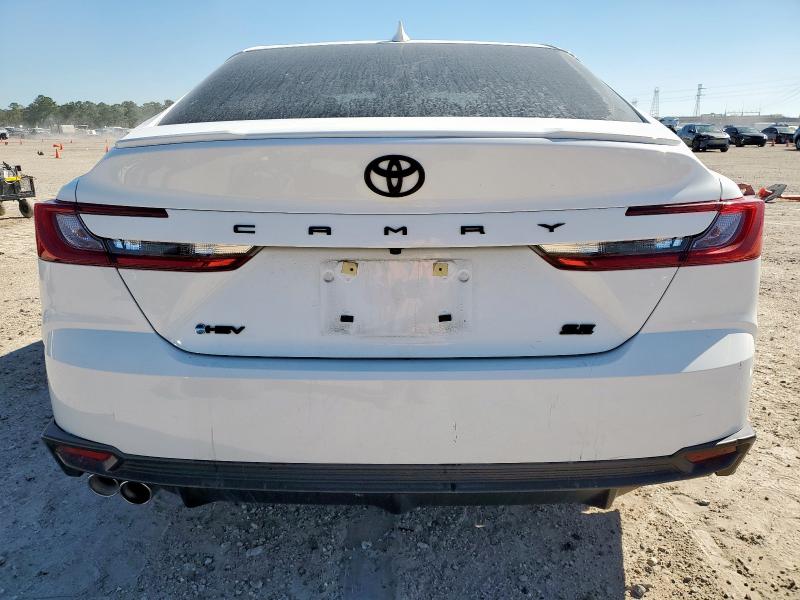 4T1DAACK2SU043456 - 2025 TOYOTA CAMRY XSE თეთრი ფოტო 6