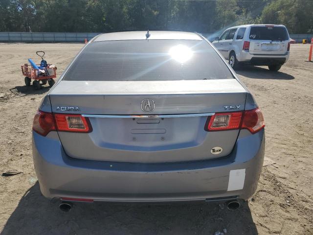 JH4CU2F64BC003489 - 2011 ACURA TSX BLUE photo 6