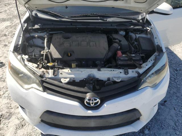 2T1BURHE4FC276682 - 2015 TOYOTA COROLLA L WHITE photo 11