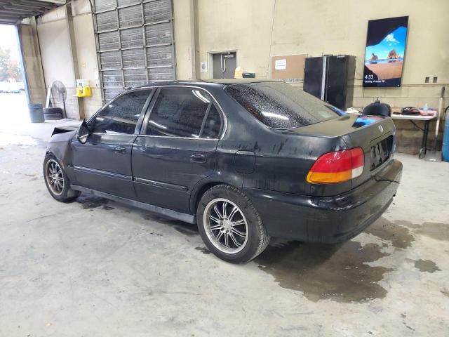 2HGEJ8645VH558412 - 1997 HONDA CIVIC EX BLACK photo 2