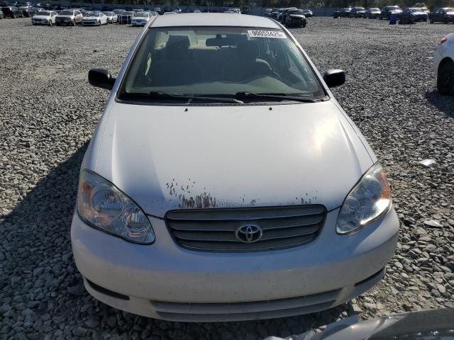 JTDBR32E142042261 - 2004 TOYOTA COROLLA CE WHITE photo 5