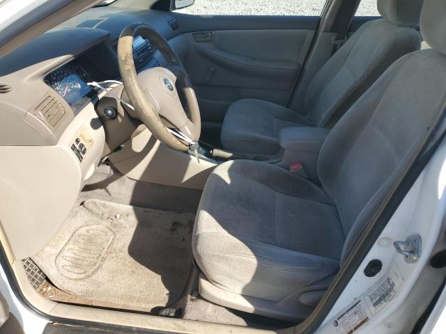 JTDBR32E142042261 - 2004 TOYOTA COROLLA CE WHITE photo 7