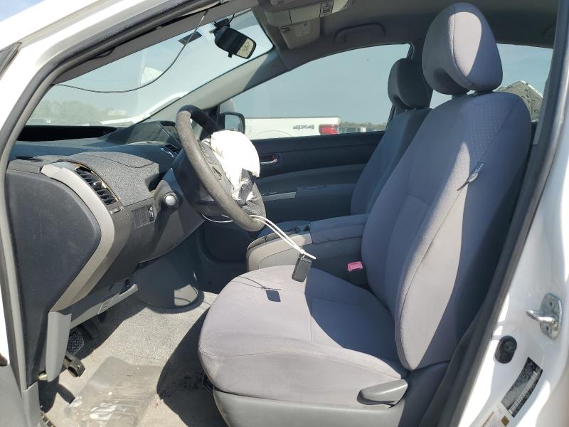 JTDKB20U683350437 - 2008 TOYOTA PRIUS WHITE photo 7