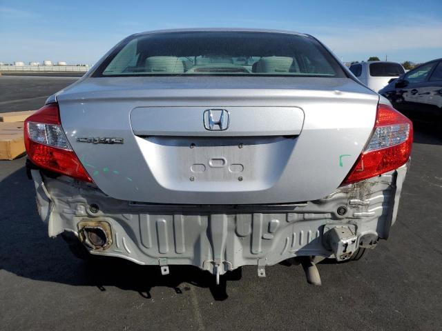 19XFB2F53CE327250 - 2012 HONDA CIVIC LX SILVER photo 6