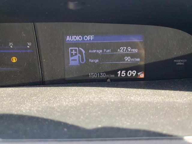 19XFB2F53CE327250 - 2012 HONDA CIVIC LX SILVER photo 9