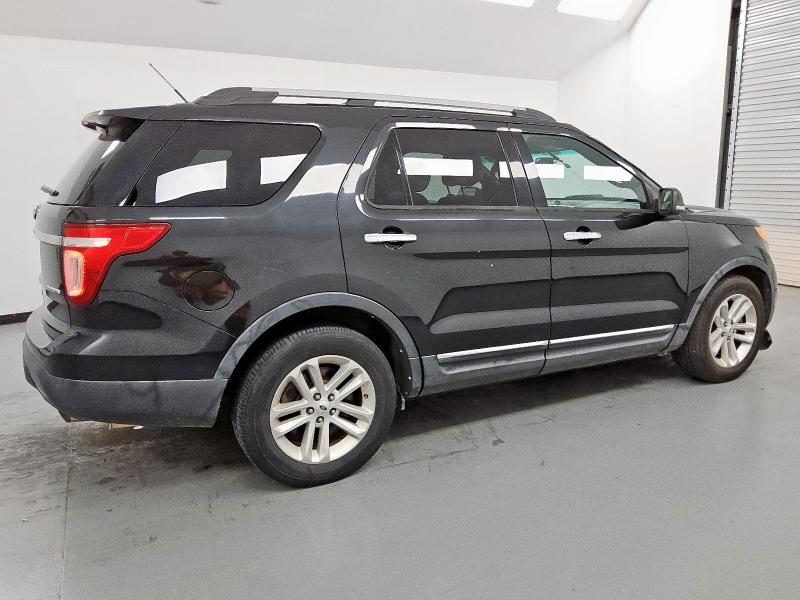 1FM5K7D82DGC33248 - 2013 FORD EXPLORER XLT BLACK photo 3