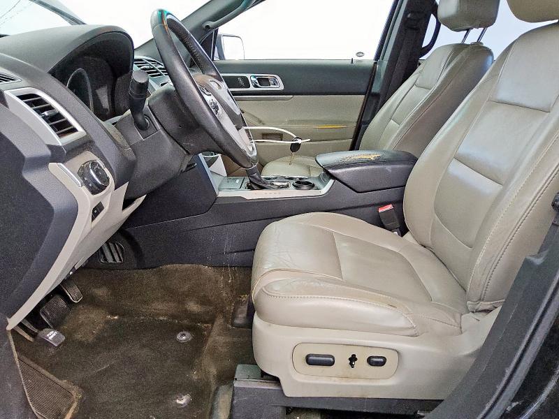 1FM5K7D82DGC33248 - 2013 FORD EXPLORER XLT BLACK photo 7