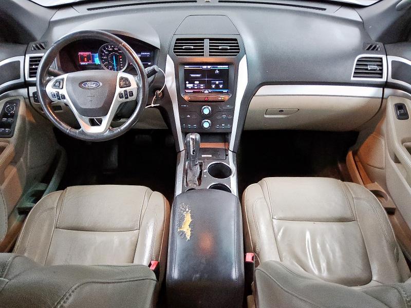 1FM5K7D82DGC33248 - 2013 FORD EXPLORER XLT BLACK photo 8