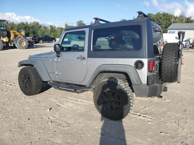 1C4AJWAG8HL520747 - 2017 JEEP WRANGLER SPORT SILVER photo 2