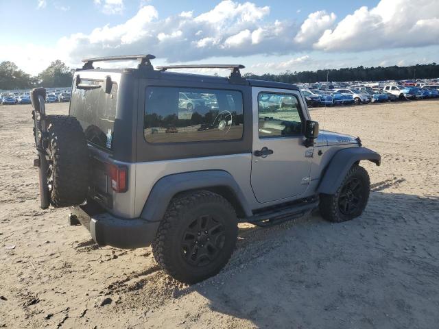 1C4AJWAG8HL520747 - 2017 JEEP WRANGLER SPORT SILVER photo 3