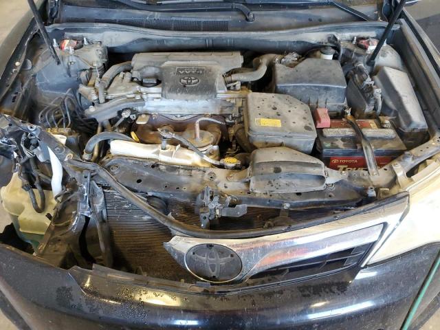 4T1BF1FKXCU002837 - 2012 TOYOTA CAMRY BASE BLACK photo 11
