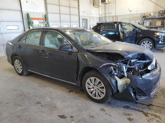 4T1BF1FKXCU002837 - 2012 TOYOTA CAMRY BASE BLACK photo 4