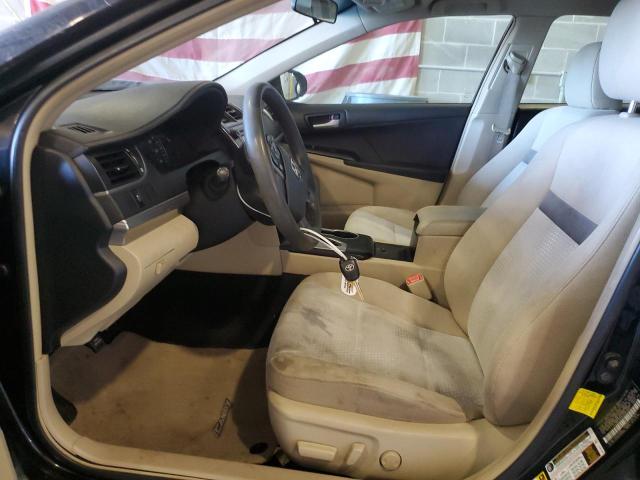 4T1BF1FKXCU002837 - 2012 TOYOTA CAMRY BASE BLACK photo 7