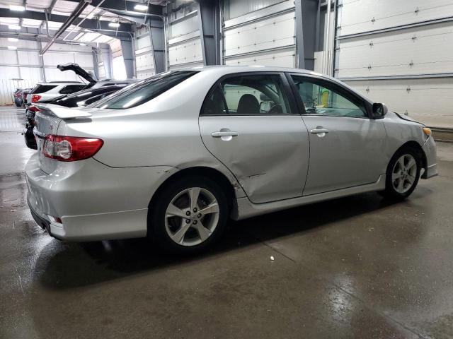 2T1BU4EE1DC080753 - 2013 TOYOTA COROLLA BASE Күміс фото 3