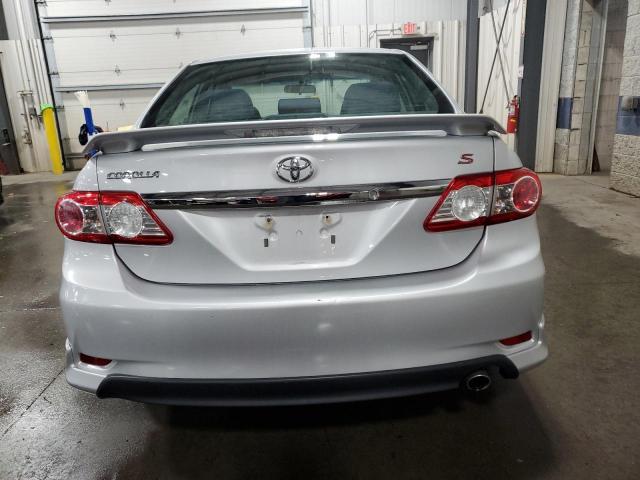 2T1BU4EE1DC080753 - 2013 TOYOTA COROLLA BASE Күміс фото 6