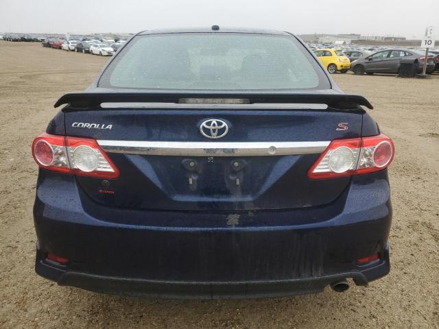 2T1BU4EE5BC541675 - 2011 TOYOTA COROLLA BASE BLUE photo 6