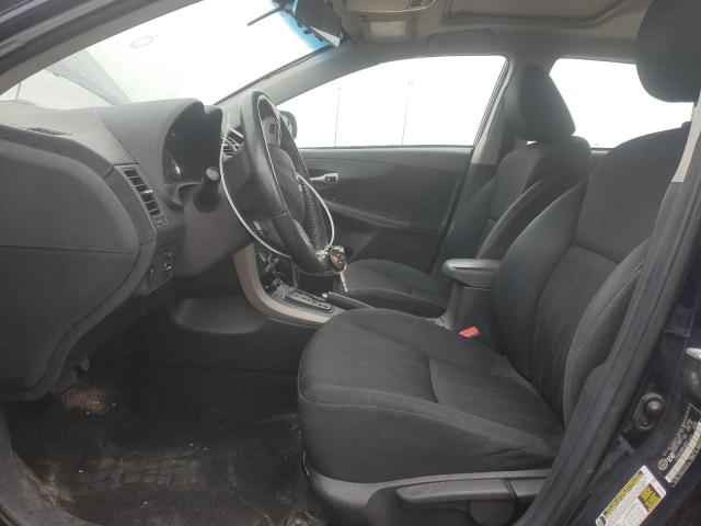 2T1BU4EE5BC541675 - 2011 TOYOTA COROLLA BASE BLUE photo 7