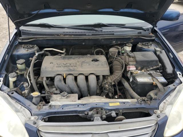 JTDBR32E842022010 - 2004 TOYOTA COROLLA CE Mavi foto 11