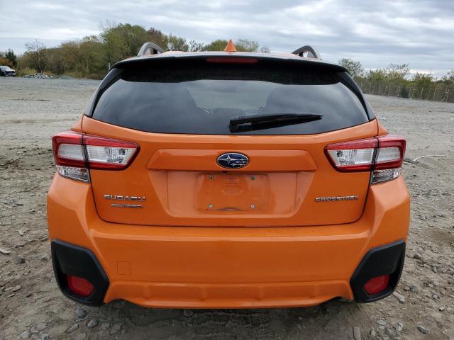 JF2GTADC1J8328970 - 2018 SUBARU CROSSTREK PREMIUM Orange Foto 6