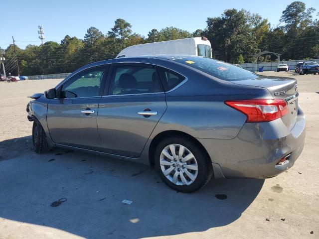 3N1AB7AP3KY443435 - 2019 NISSAN SENTRA S GRAY photo 2
