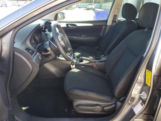 3N1AB7AP3KY443435 - 2019 NISSAN SENTRA S GRAY photo 7