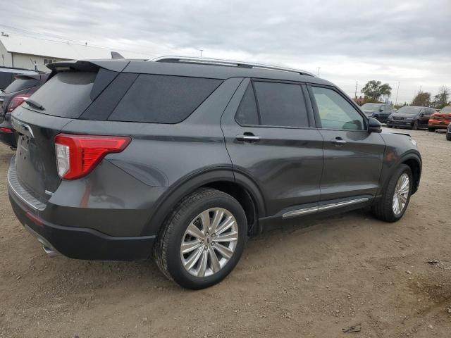 1FMSK8FH9LGC34417 - 2020 FORD EXPLORER LIMITED GRAY photo 3