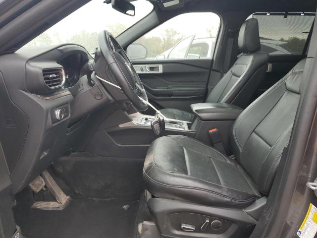 1FMSK8FH9LGC34417 - 2020 FORD EXPLORER LIMITED GRAY photo 7