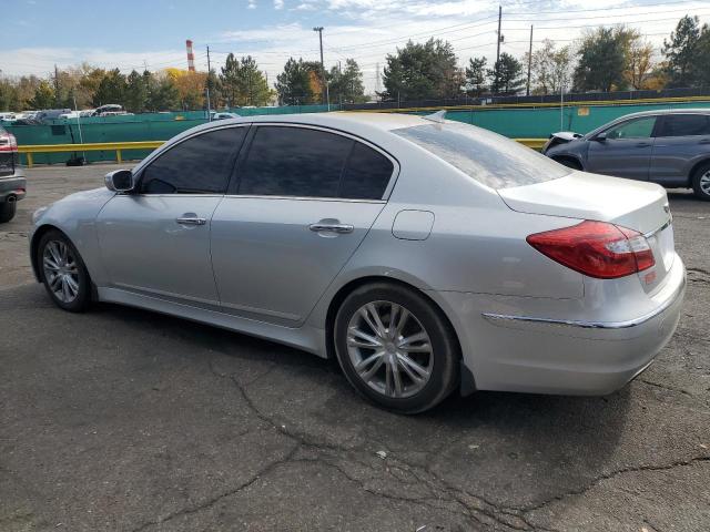 KMHGC4DDXDU227989 - 2013 HYUNDAI GENESIS 3.8L SILVER photo 2